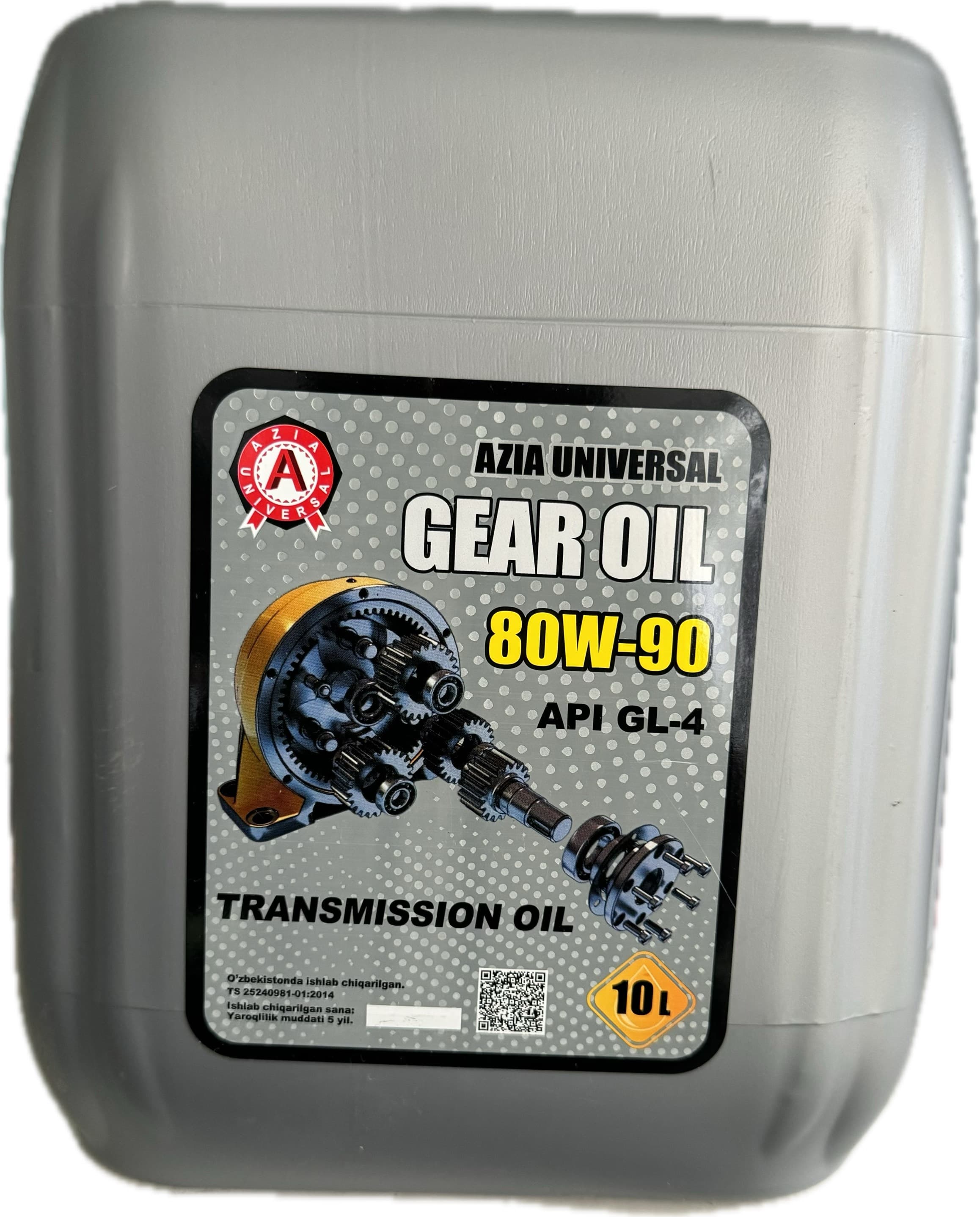 AZIA GEAR 80w-90 10L