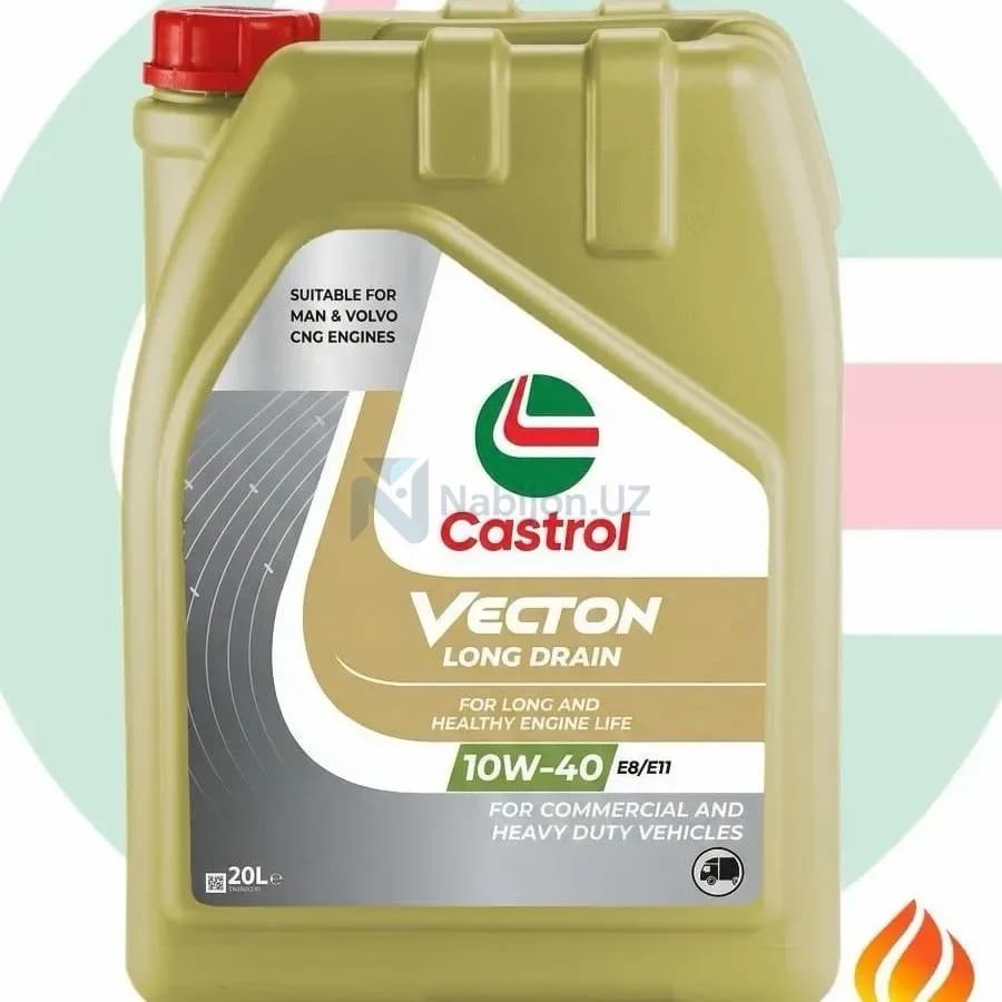 CASTROL VECTON LONG DRAIN 10w-40 E8/E11 20L (TURKIYA)