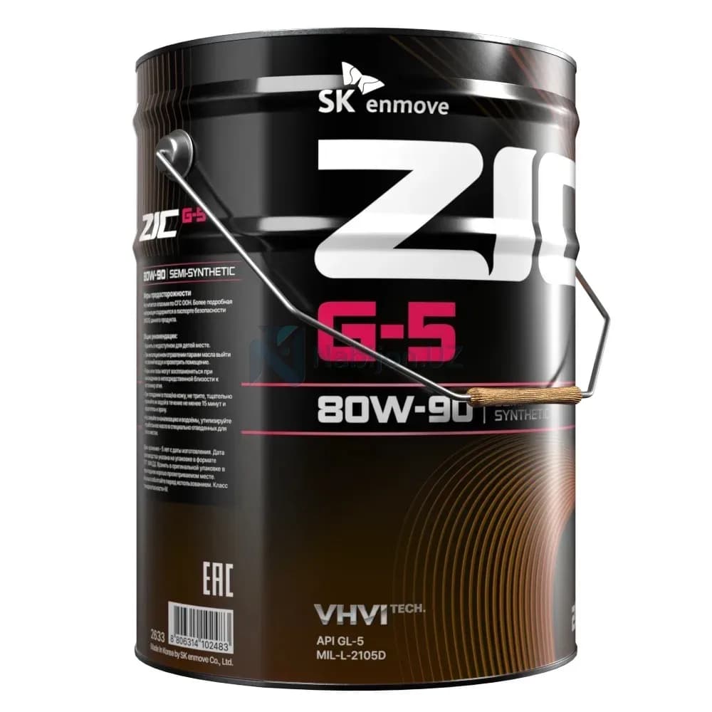 ZIC GEAR G5 80w-90 20L