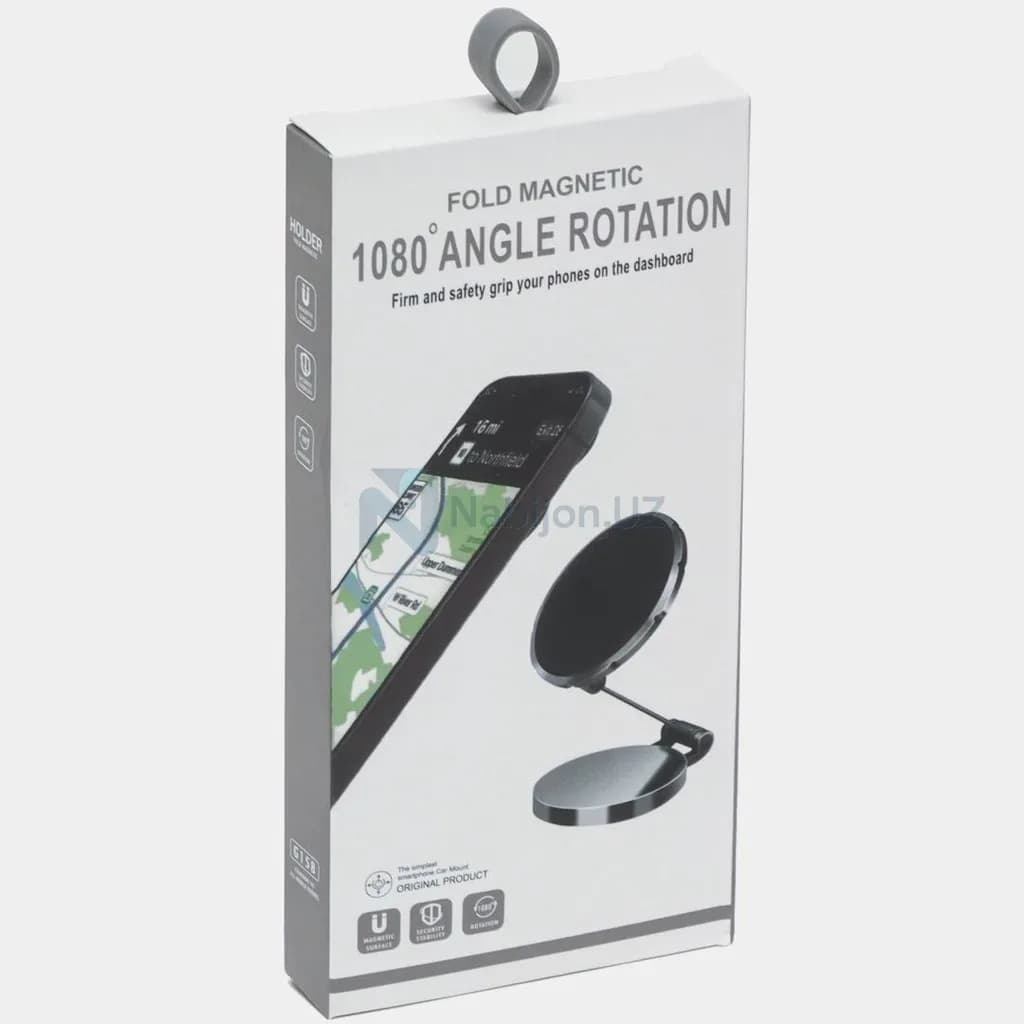 TELEFON PODSTAVKA FOLD MAGNETIC 1080° ANGLE ROTATION G158