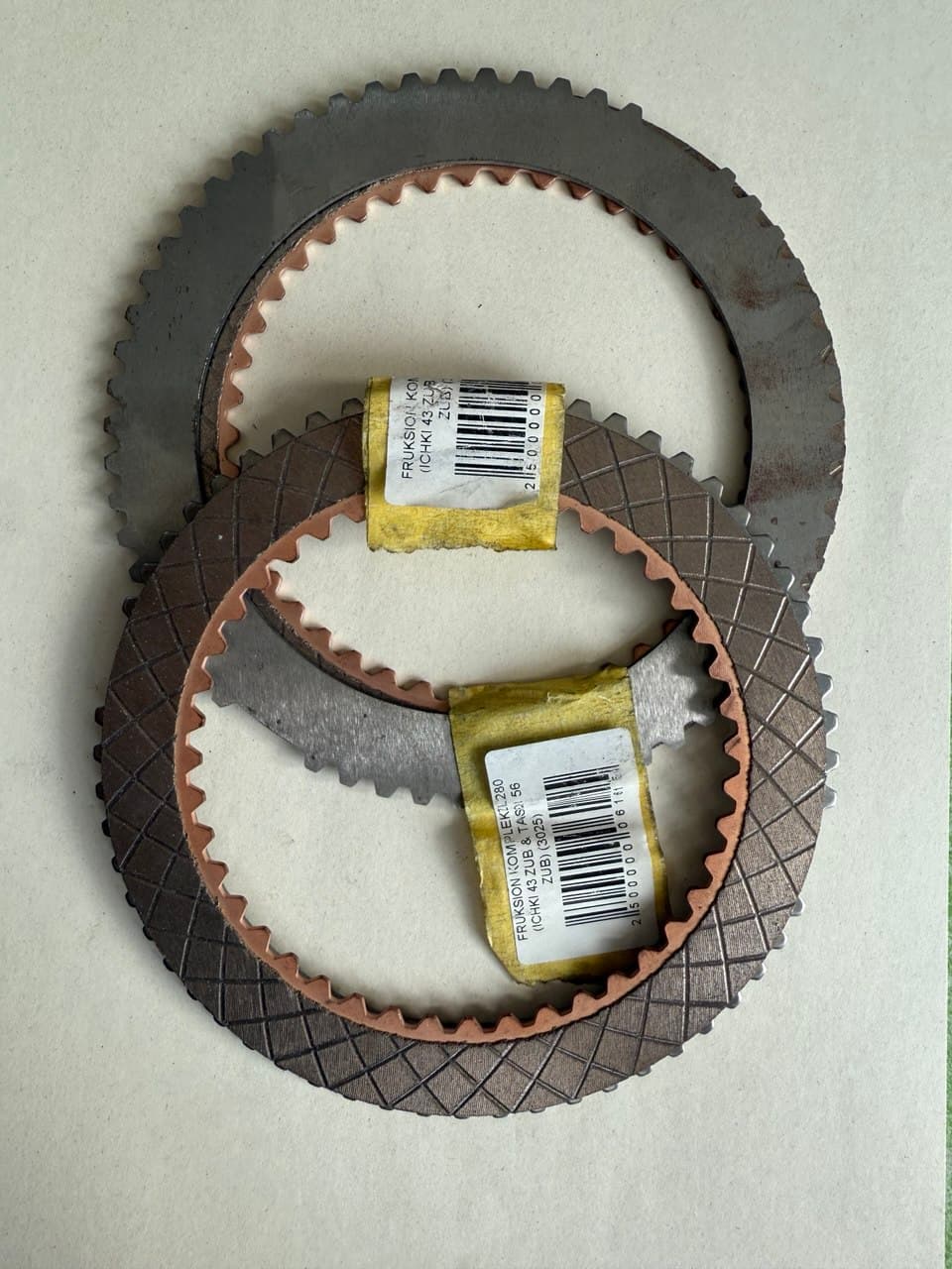 FRIKSION KOMPLEKT ZL280 (ICHKI 43 ZUB & TASHQI 56 ZUB) (3025)