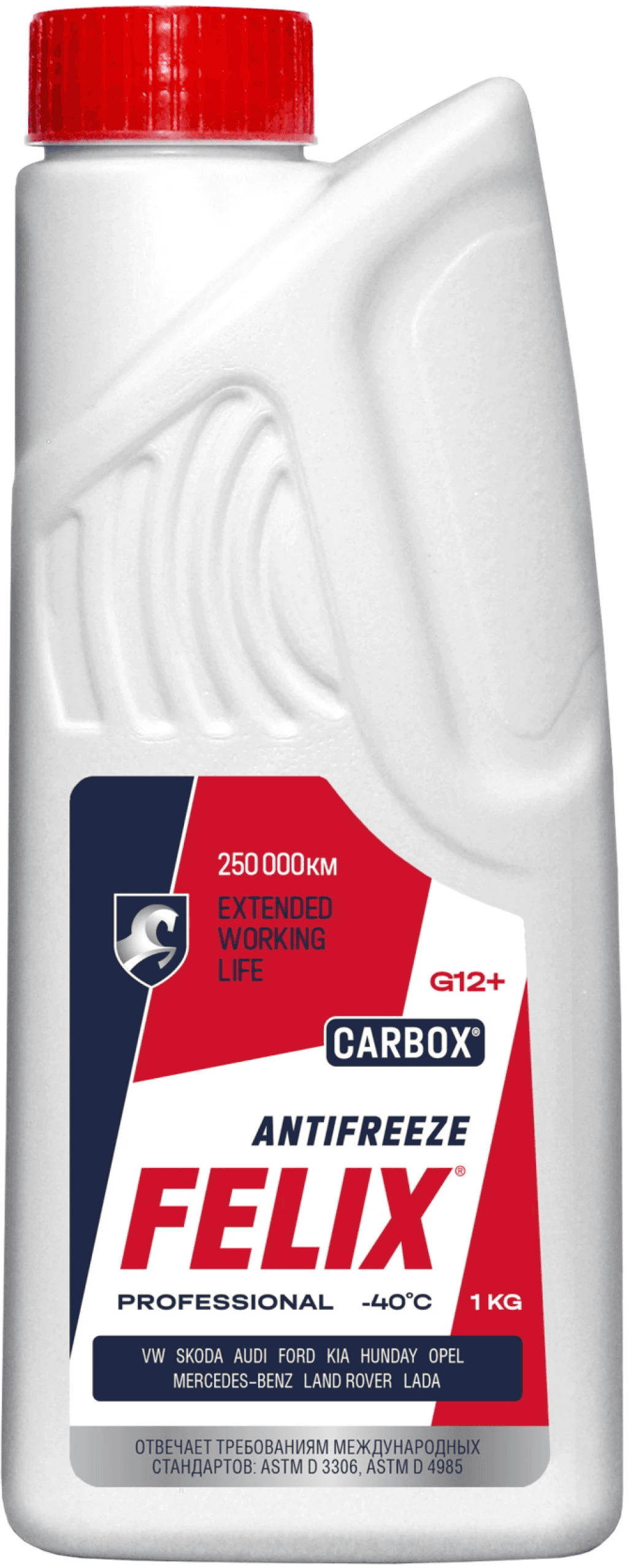 FELIX ANTIFREEZE CARBOX QIZIL 40° 1KG