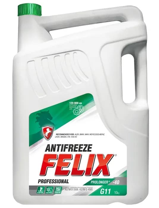 FELIX ANTIFREEZE PROLONGER YASHIL 40° 10KG