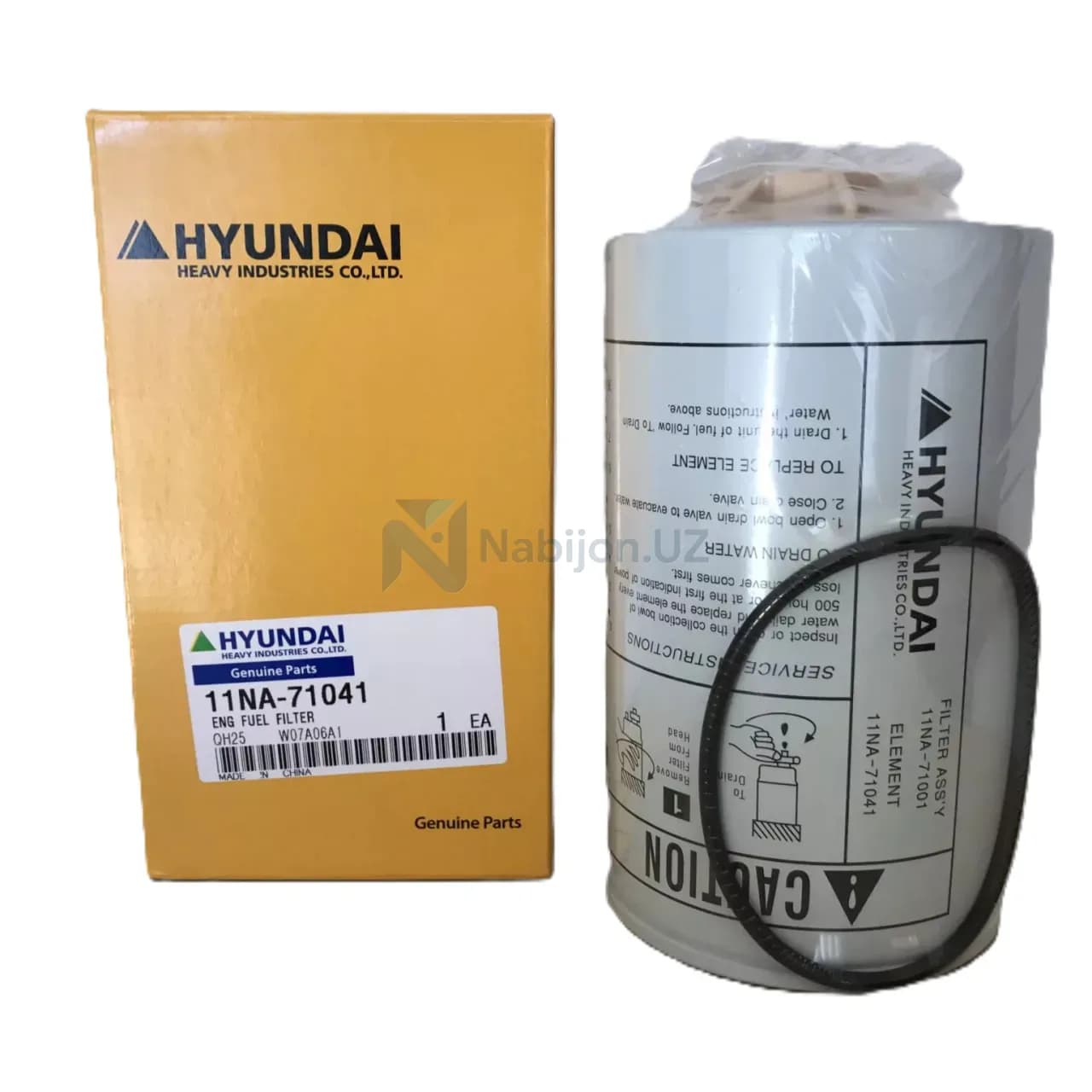 FUEL FILTER 11NA-71041VMA KOREA HYUNDAI R140W CUMMINS