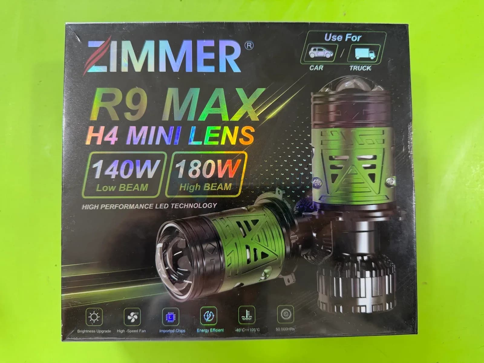LED LAMPA R9 MAX ZIMMER H4